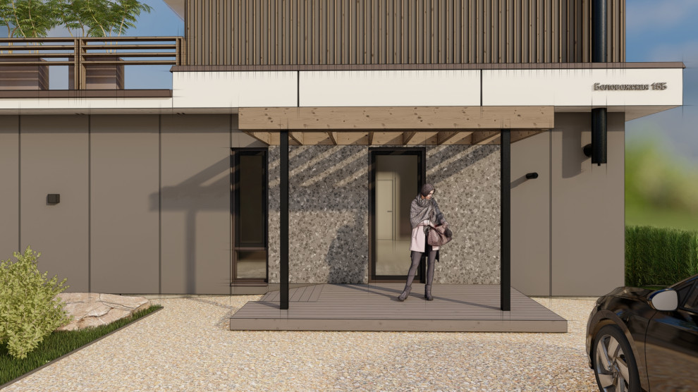 Реконструкция каркасного дома в г. Казань