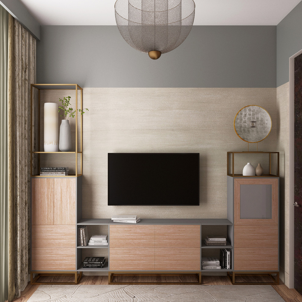 Дизайн пентхауса в ЖК Резиденция Монэ площадью 126 кв.м. в современном стиле.