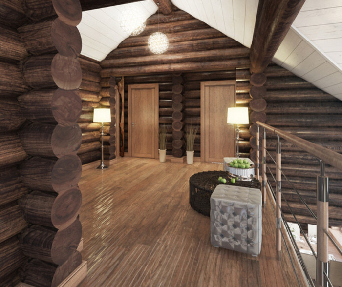 Коттедж Камчатский сруб