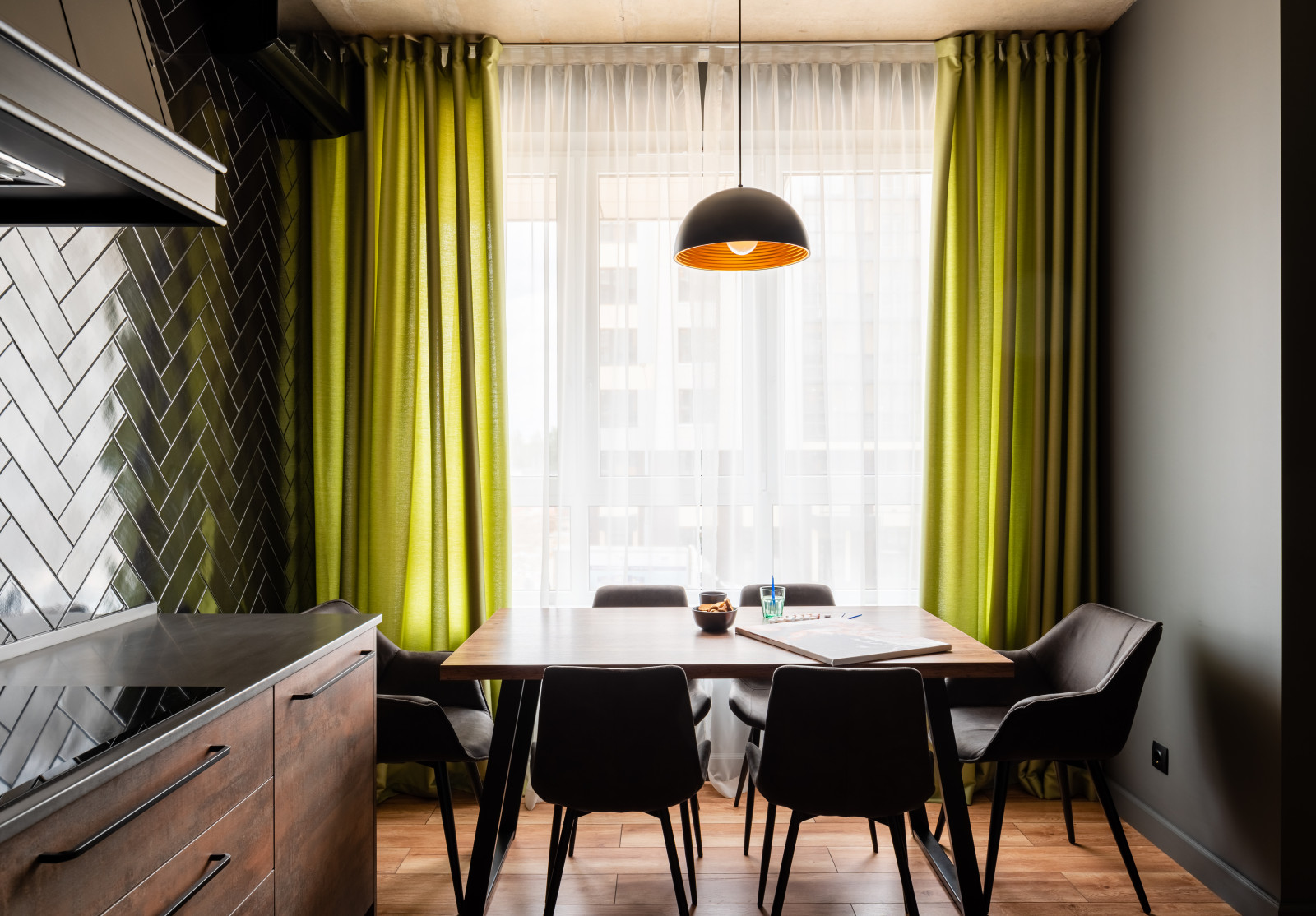 Кухня в стиле Лофт в Новой Москве