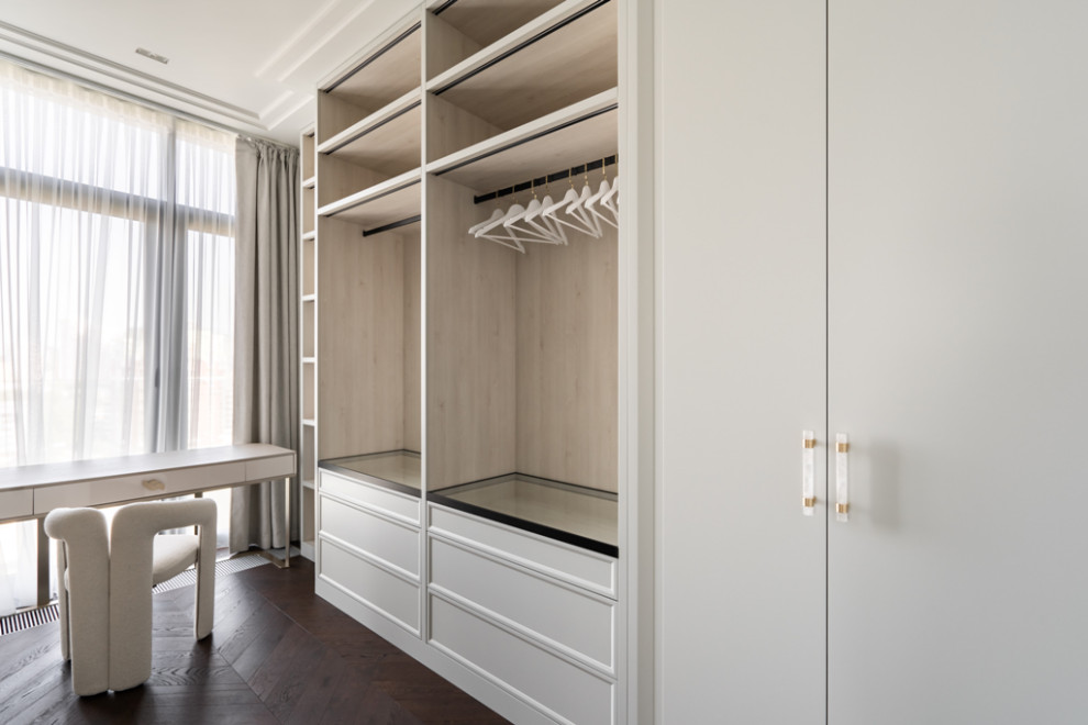 Шикарная квартира с белой мебелью