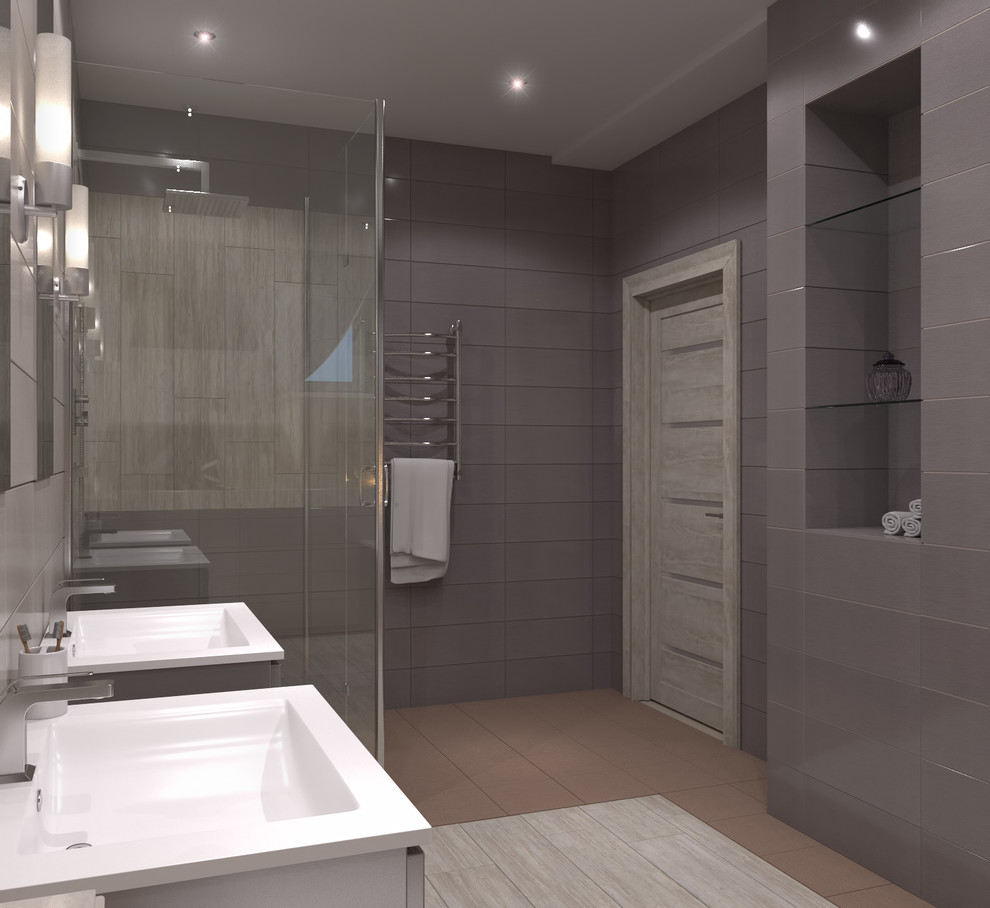 Ванная комната на 2 этаже