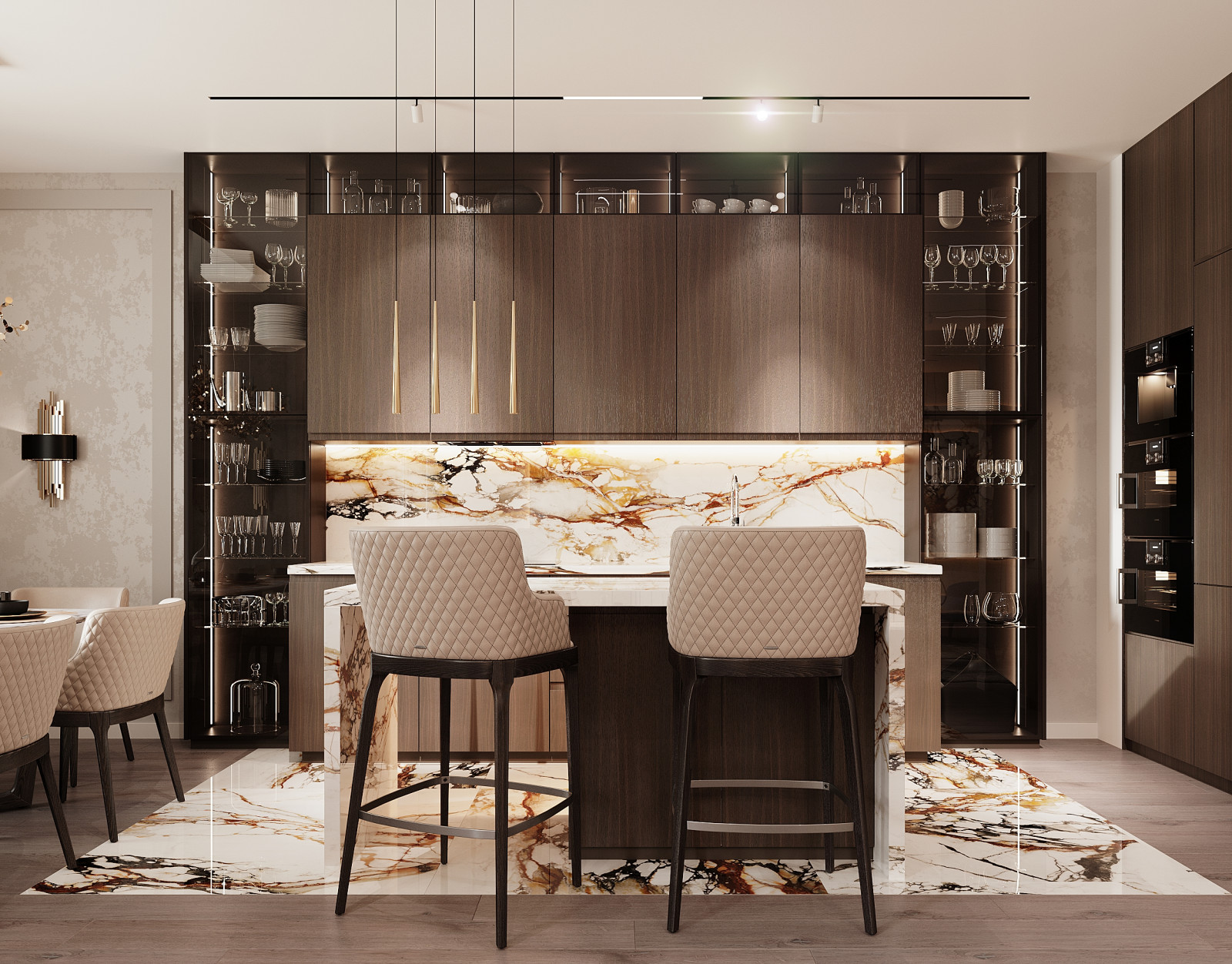 Квартира 136 м² в ЖК «Сосновка»