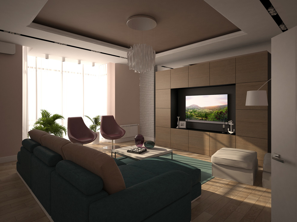 Обложка проекта: Трехкомнатная в ЖК «21 век»