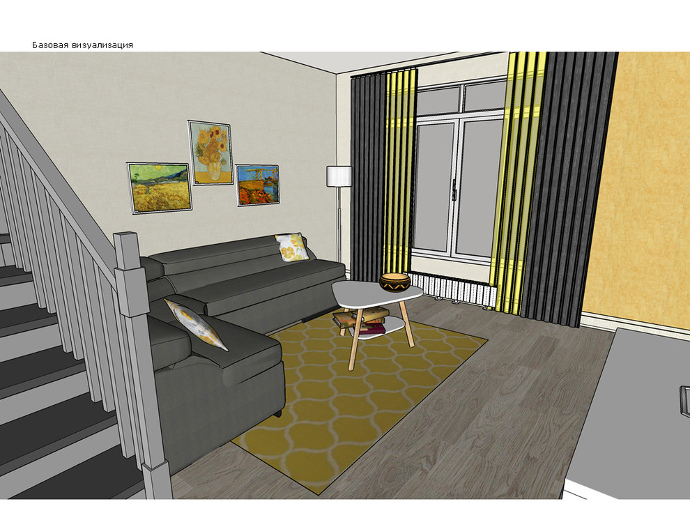 Дом в цветах Ван Гога