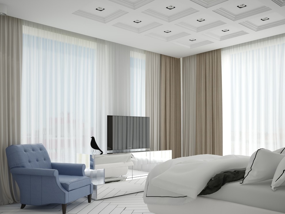 Трехкомнатная квартира в неоклассическом стиле