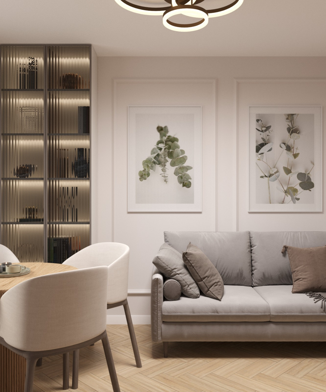 Квартира в современном стиле для супружеской пары