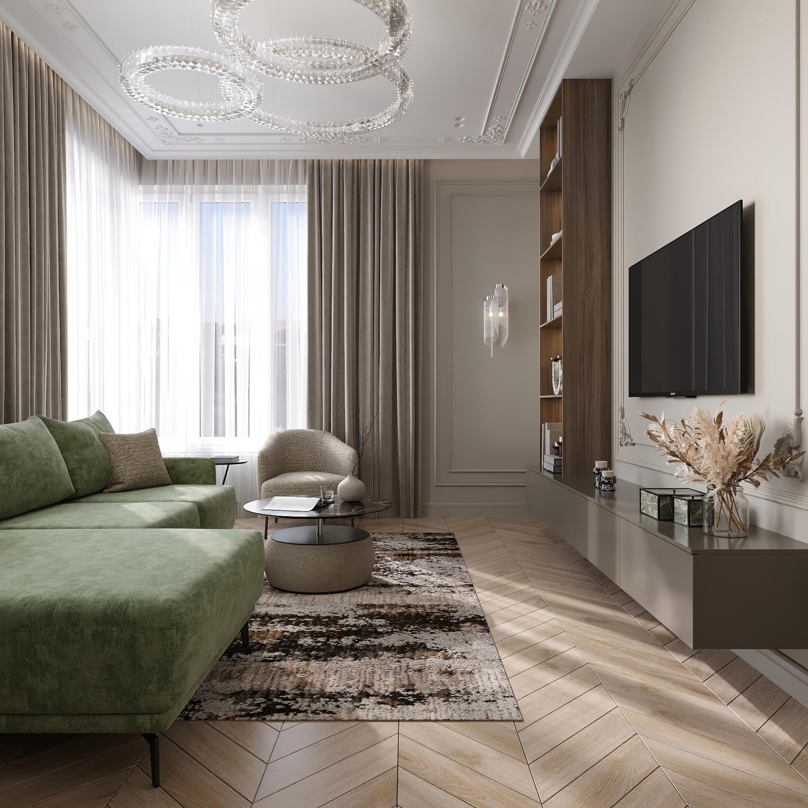 ЖК "Сердце Столицы" 88 м2