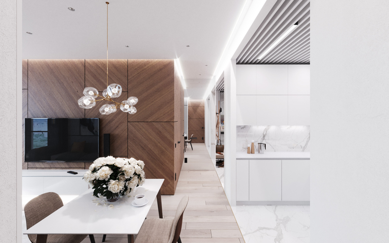 КОНТРАСТЫ В ЖК СЕРЕБРЯНЫЙ БОР