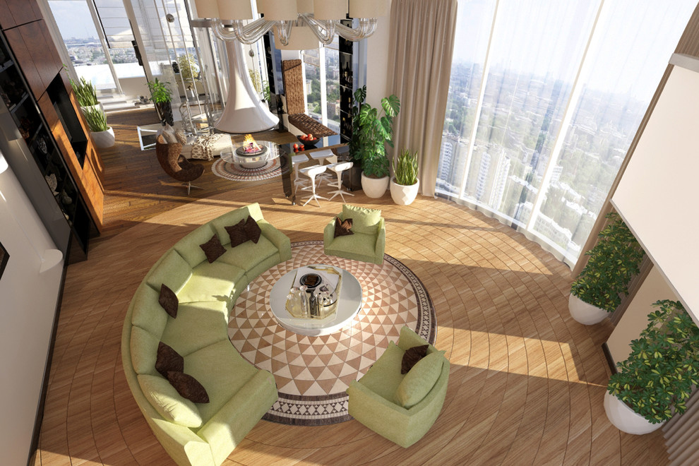 Пентхаус двухуровневый