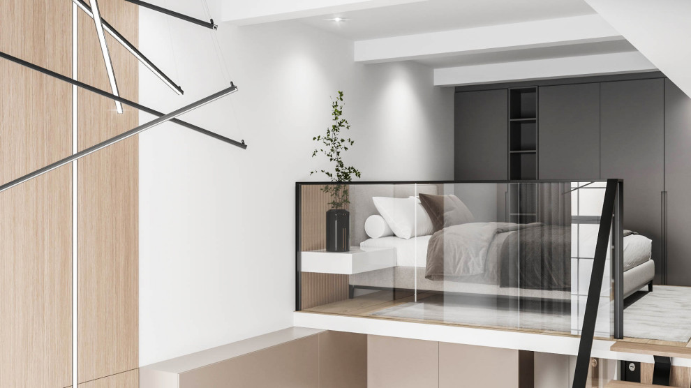 Двухуровневая квартира, Москва