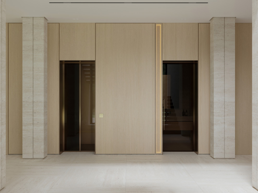 Дом с панорамными окнами.