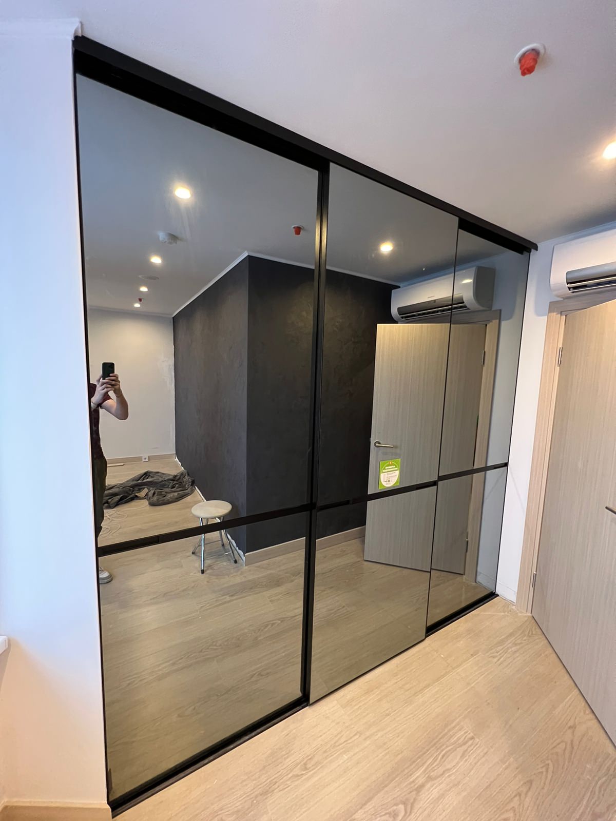 ШКАФ-КУПЕ " НОВО"-графит