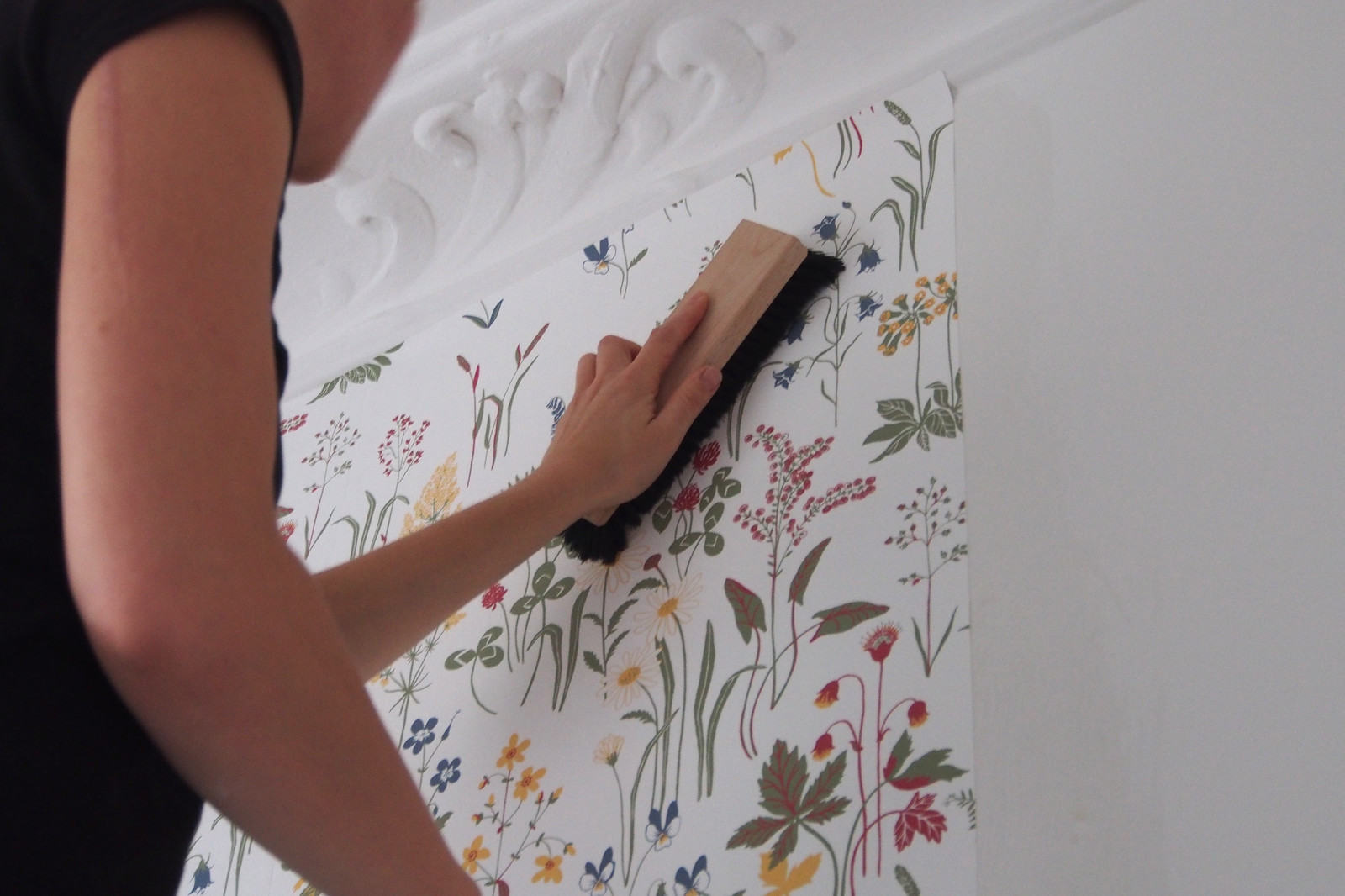 Инструкция Houzz: Как клеить обои