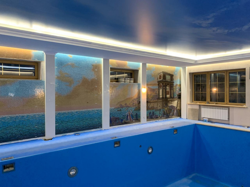 Обложка проекта: Панно в бассейне