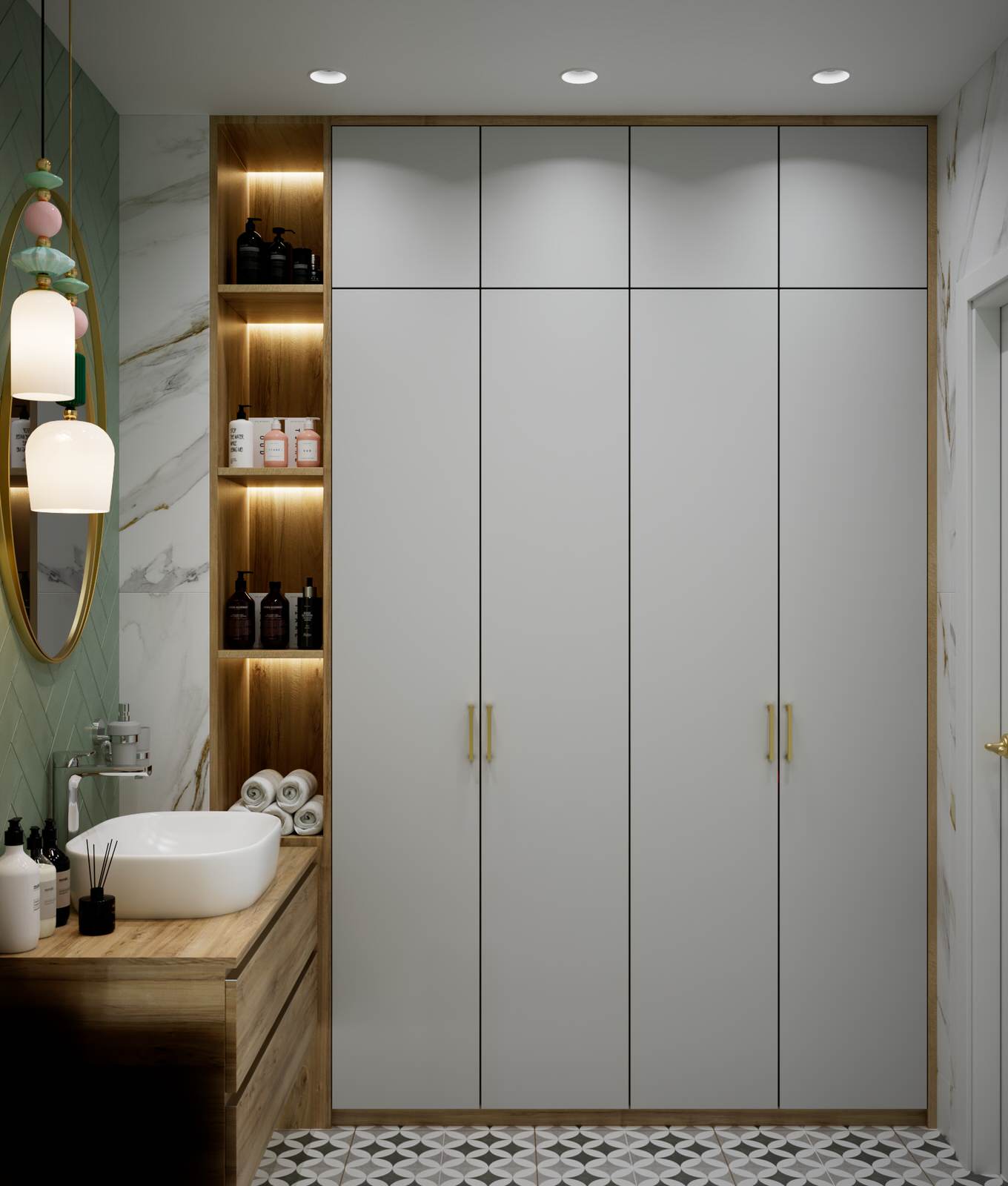 Современный жилой интерьер