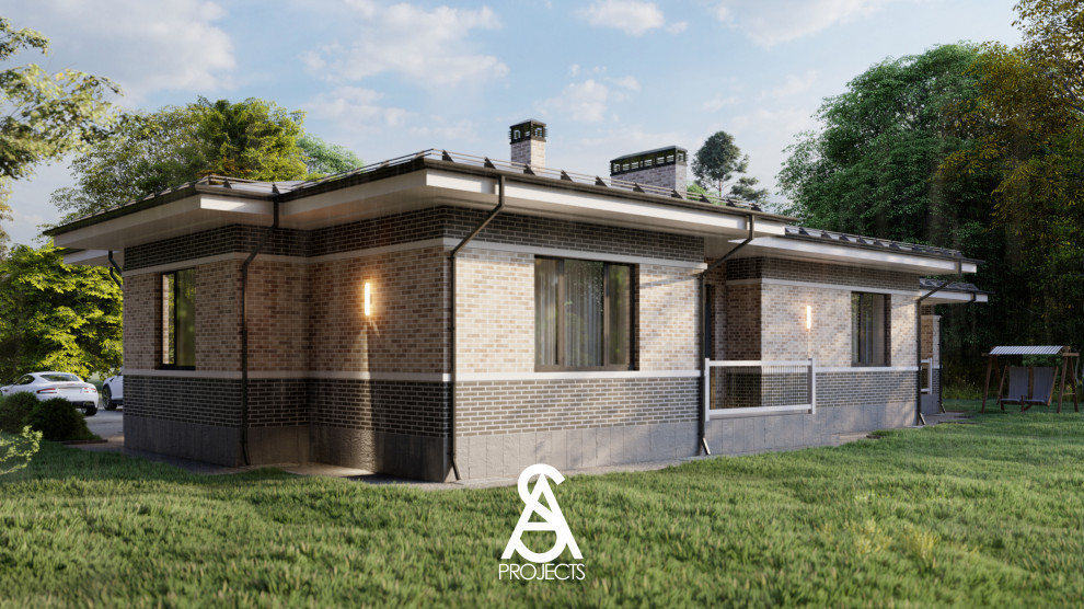 Дом одноэтажный 214кв.м.