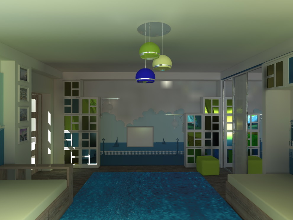 Дизайн решение детских комнат в жилых помещениях