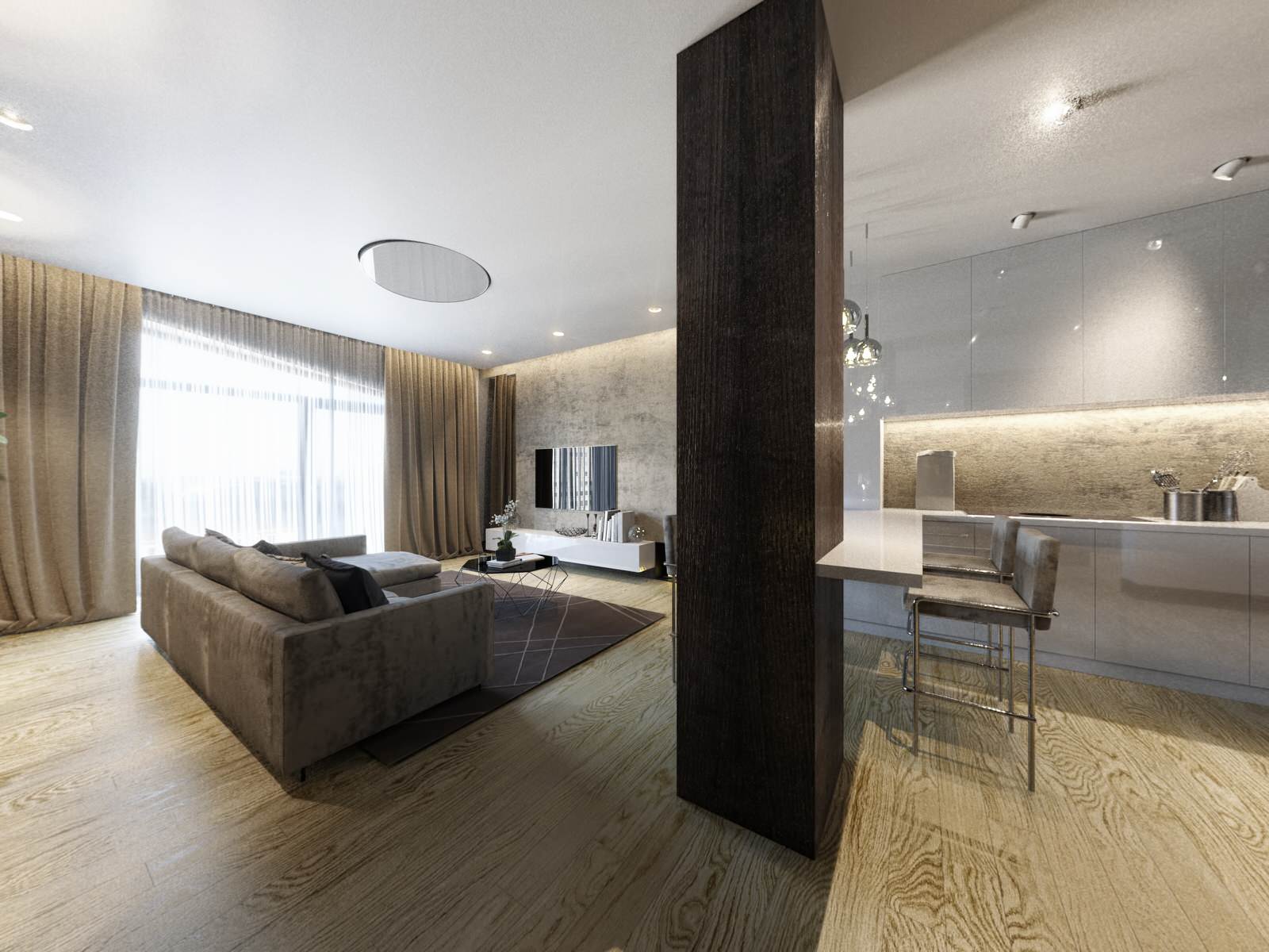 Квартира в стиле минимализм