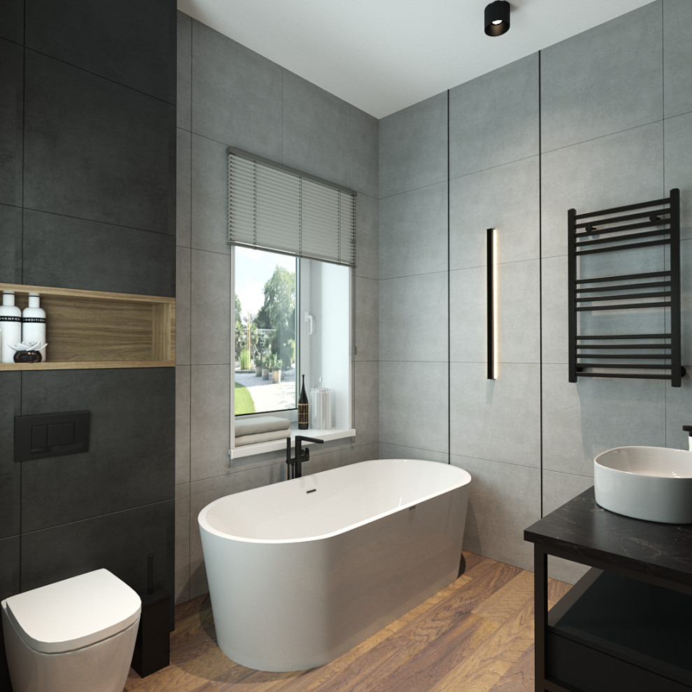 Загородный дом в одном уровне