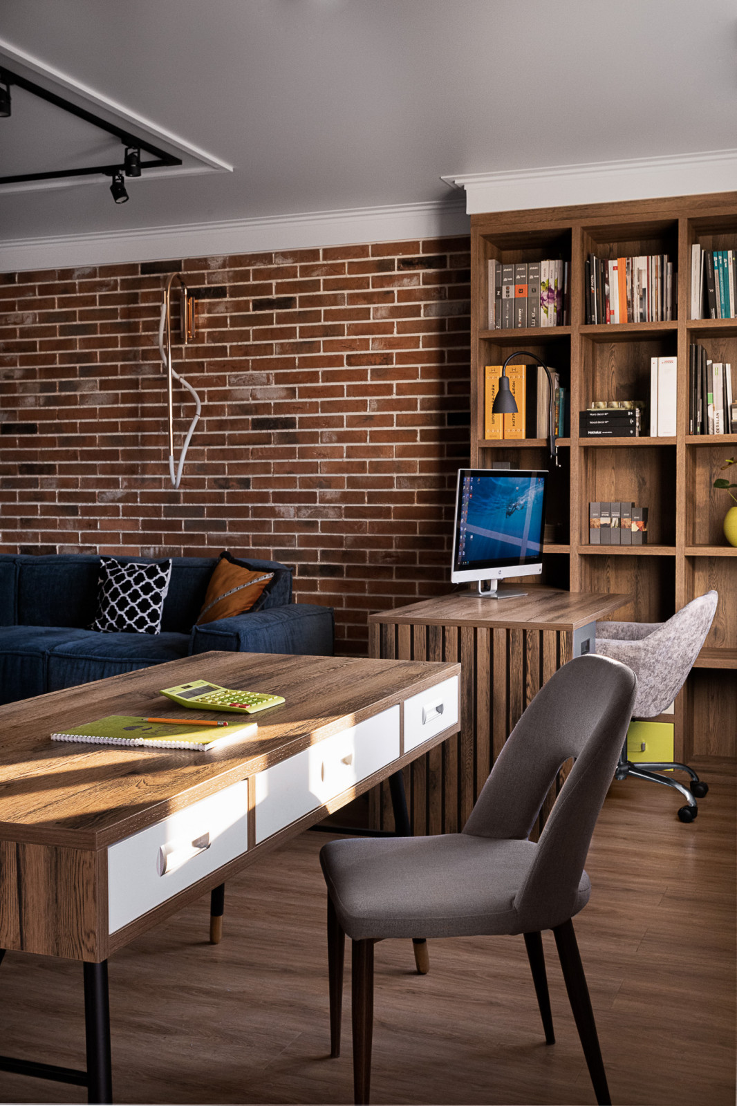 Съемка реализованного интерьера мебельной студии "Квартирный ответ"