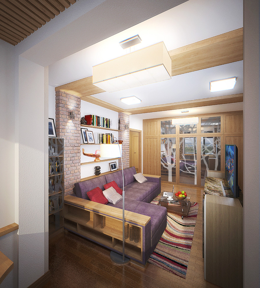 Дизайн-проекта жилой квартиры. Визуализация