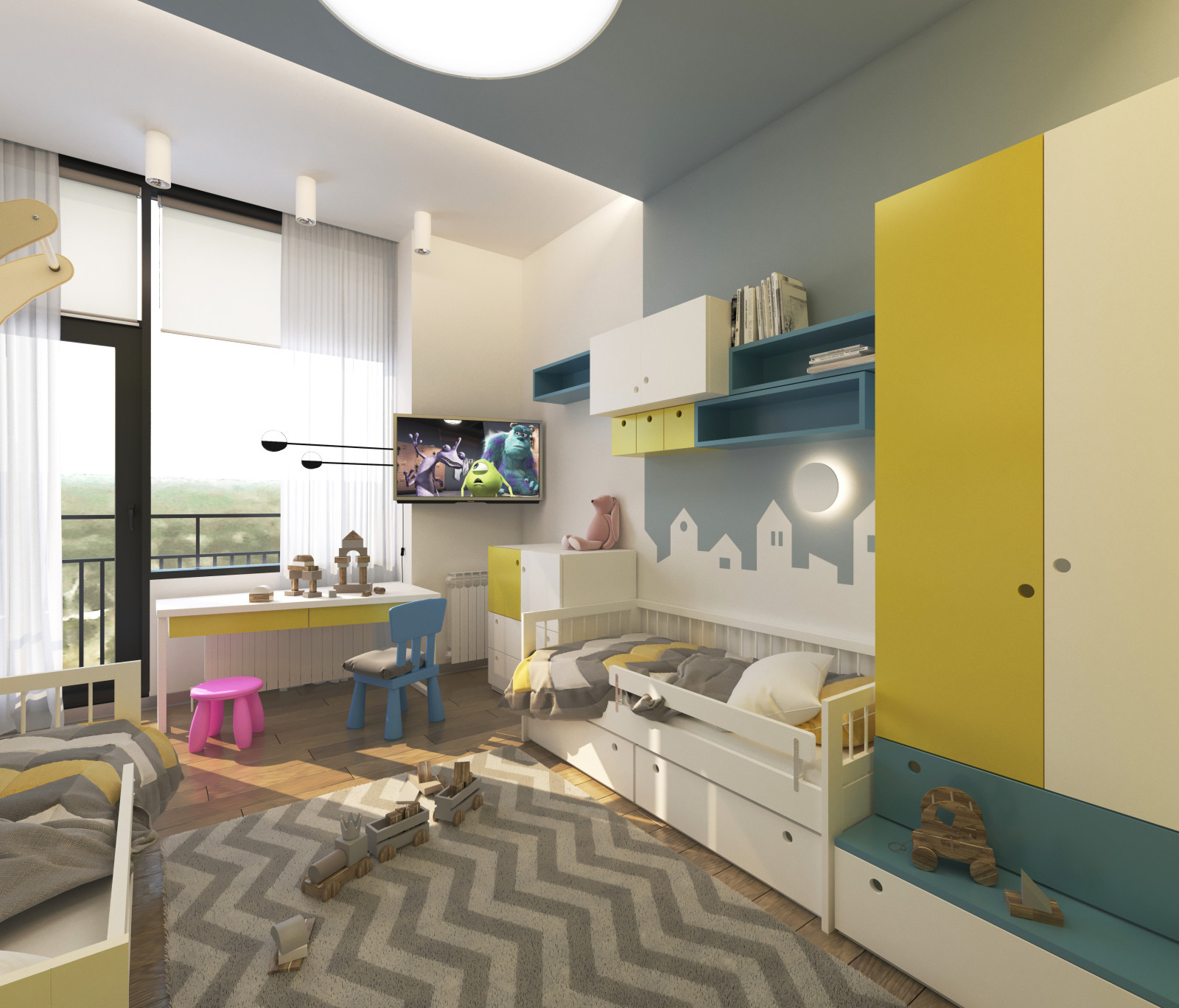 Интерьер квартиры ЖК "ЭВОЛЮЦИЯ", Новосибирск