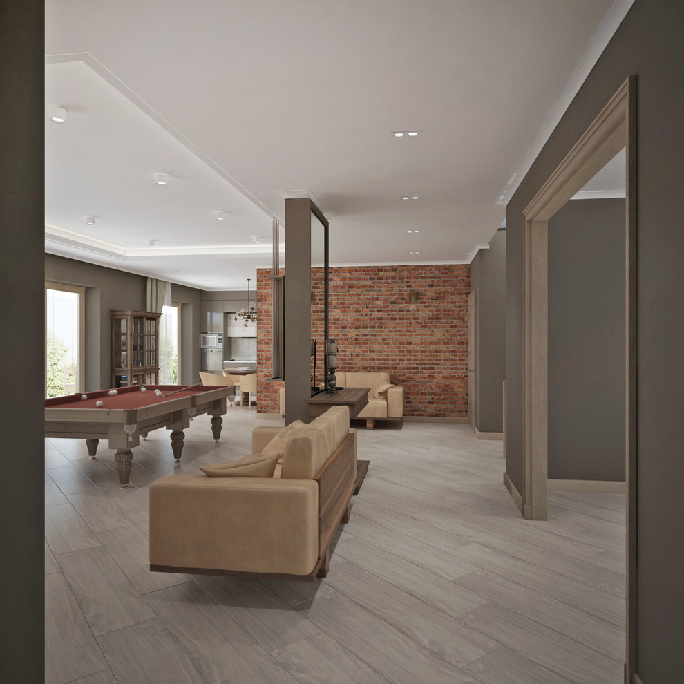 Дом из комбинированных материалов в ЛО