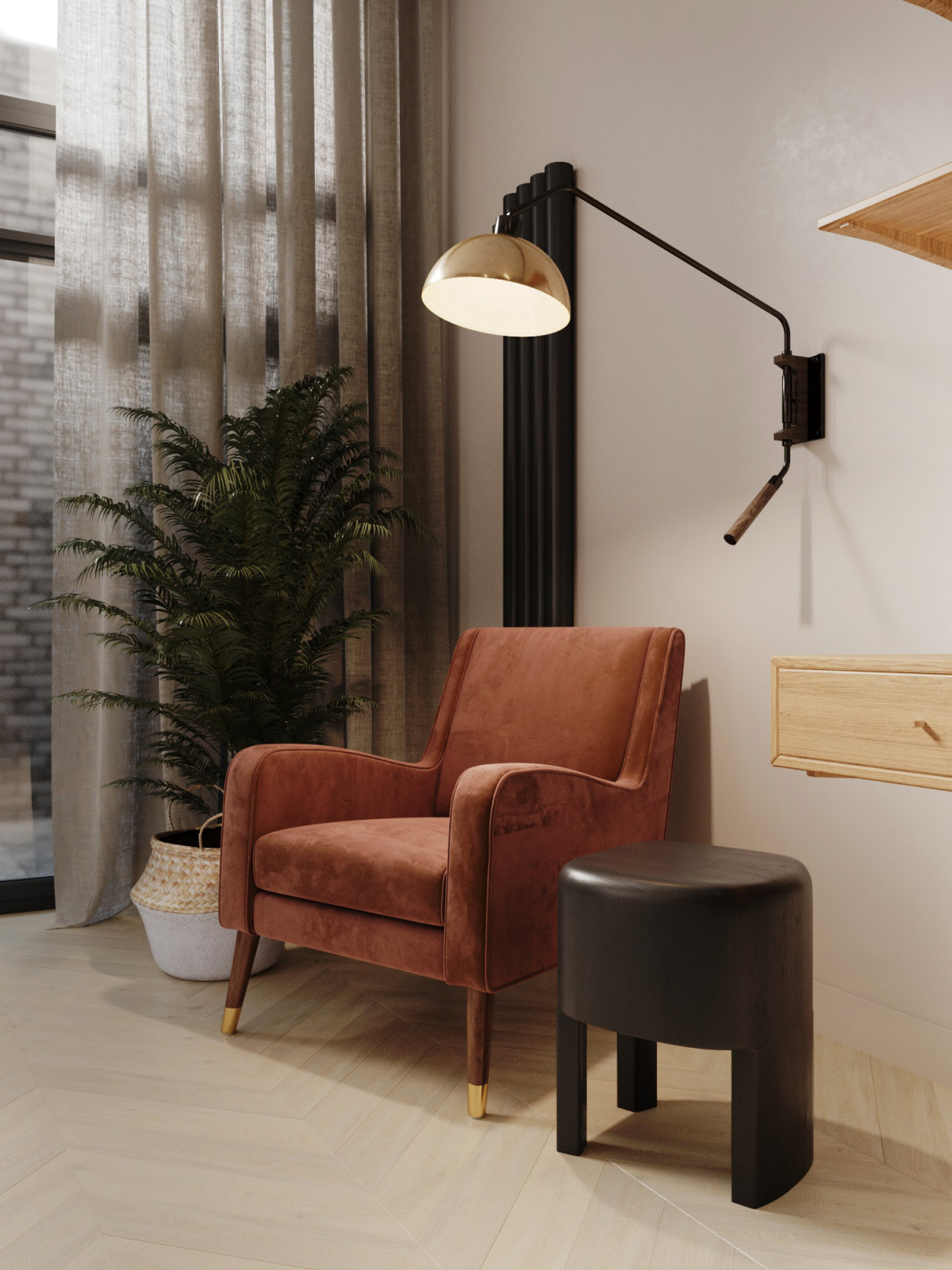 В духе mid-century
