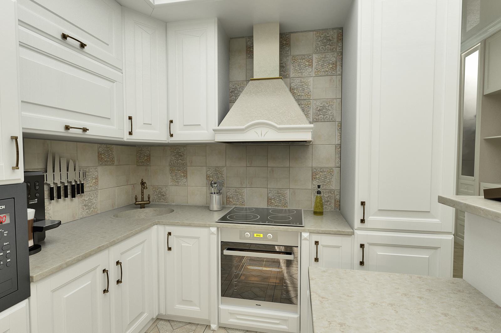 Дизайн интерьеров 3х комнатной квартиры.Классика.