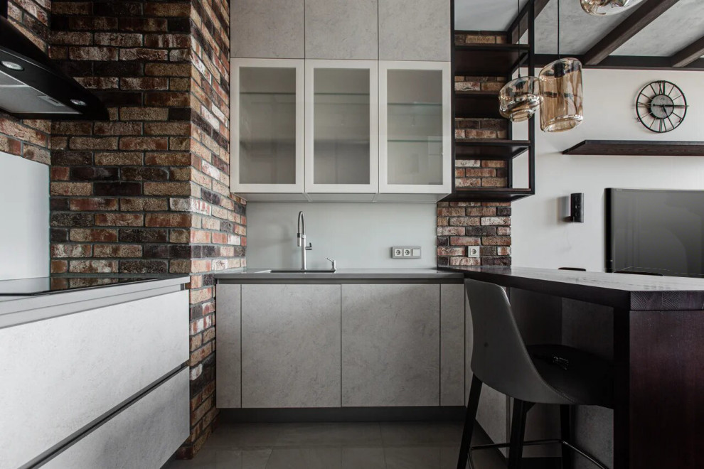 Дизайн интерьера однокомнатной квартиры в ЖК "Union Park"