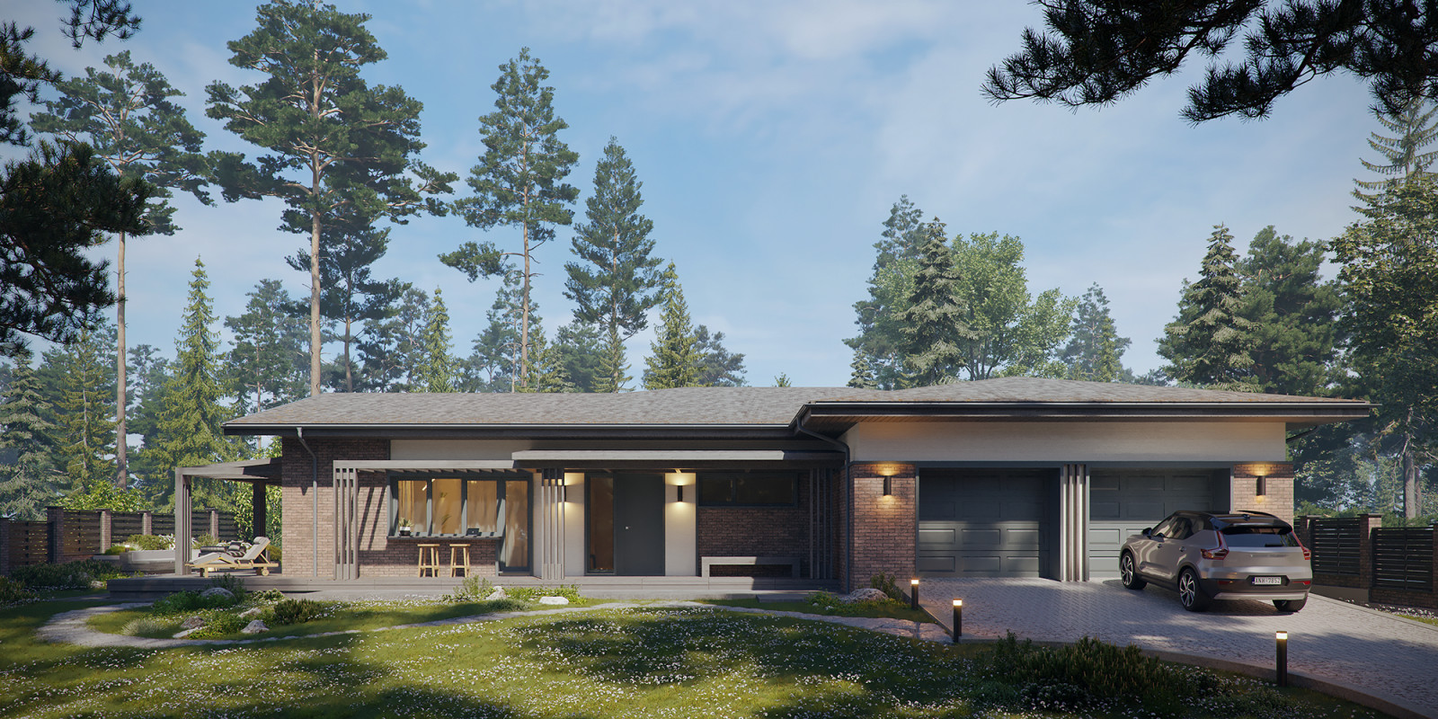 Одноэтажный стиль жизни