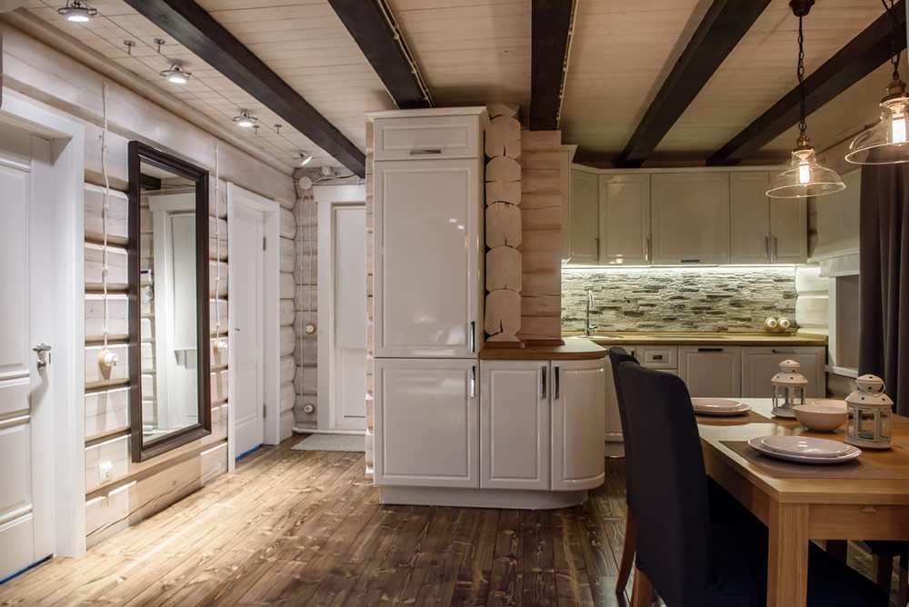 Дом из лафета