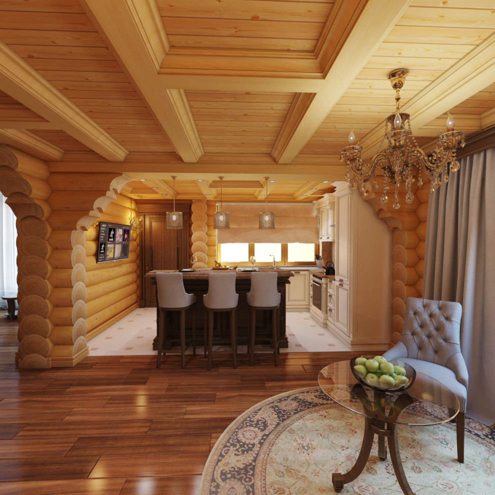 Загородный дом из кедра