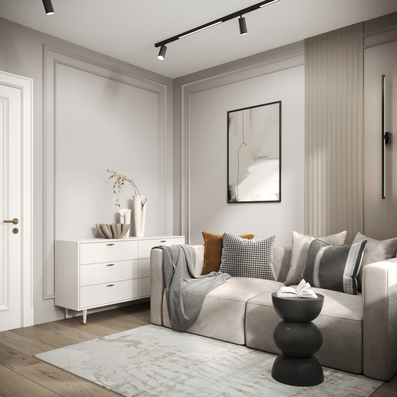 Дизайн-проект трехкомнатной квартиры