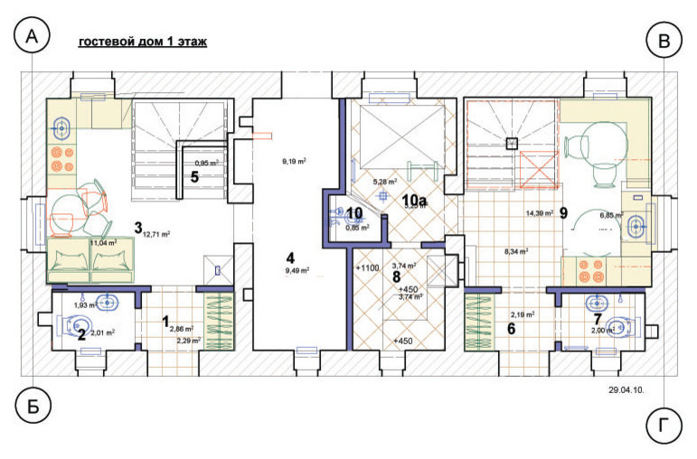 Houzz тур: настроение французского шале в подмосковном гостевом доме