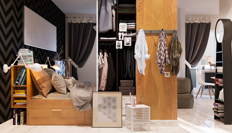 Проект интерьера по ул. Ватутина в г. Владивостоке