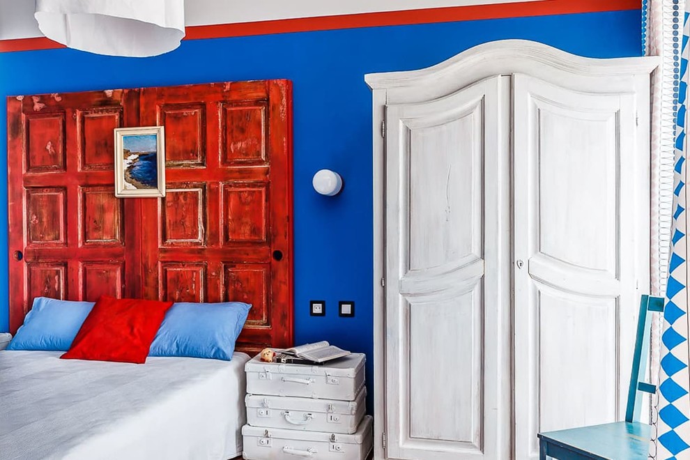 Обложка проекта: Дизайн-отель Blaga Dom. Синий номер