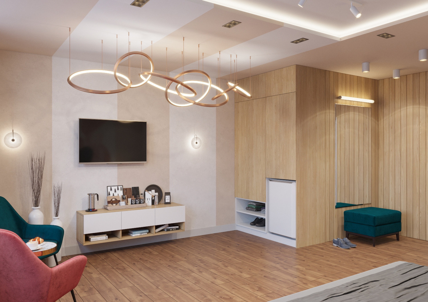 Небольшая гостиница в центре города