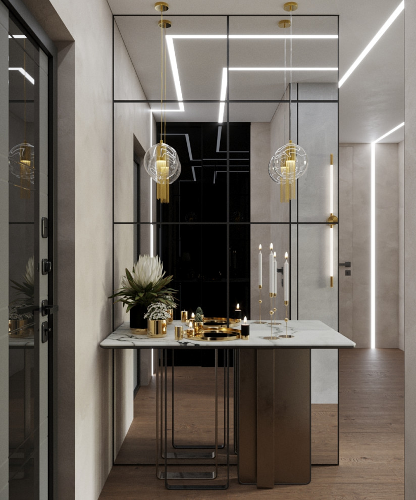 Обложка проекта: Дизайн-проект коридора с гардеробом