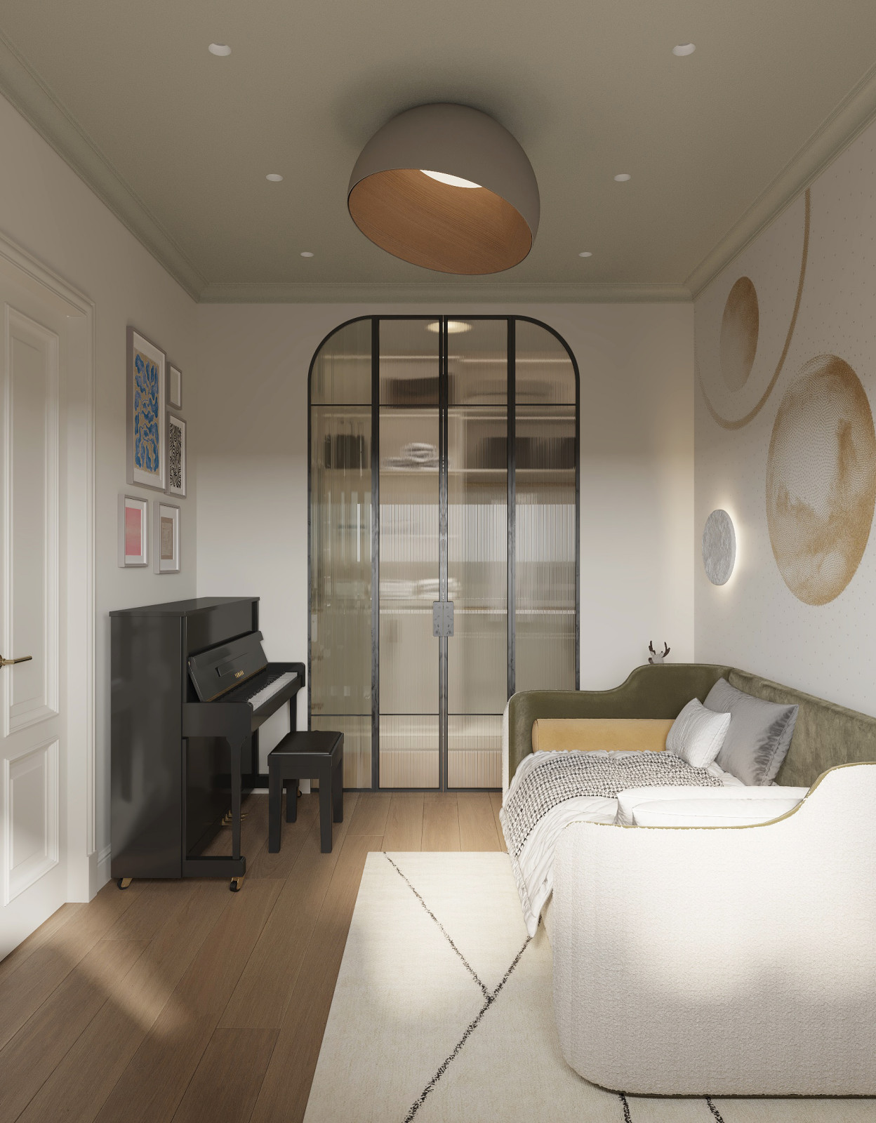 Квартира в стиле неоклассика