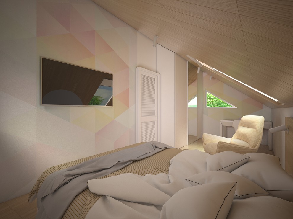 2 этажный дом 72 кв.м., интерьер в Скандинавском стиле.