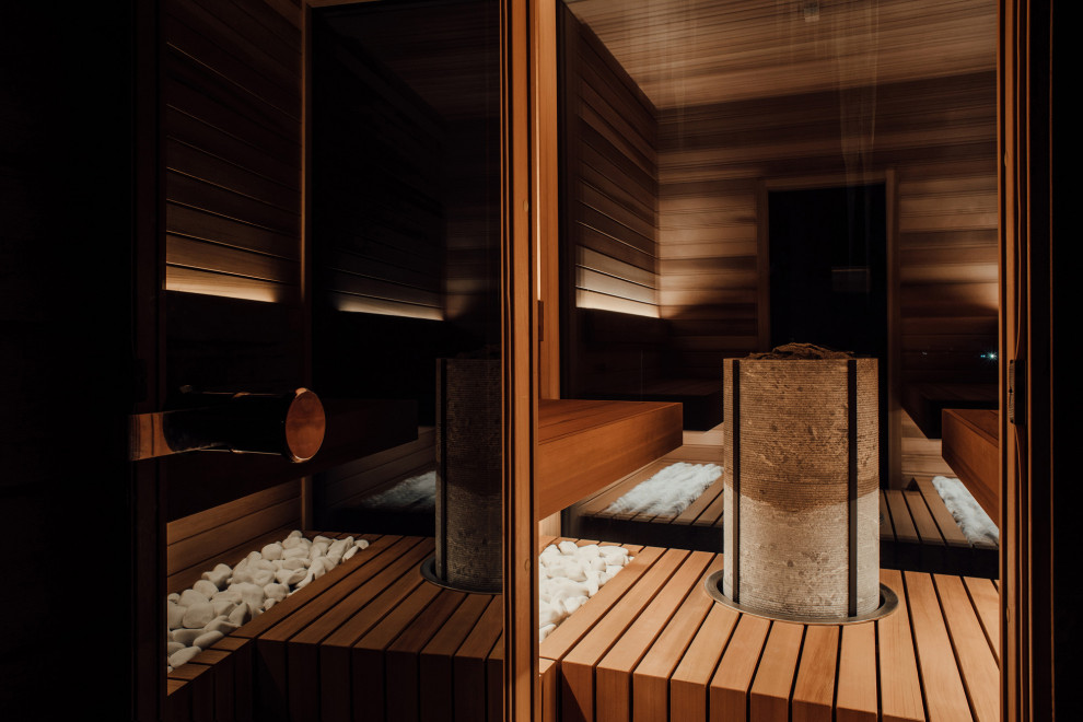 Сауна  в фахверке