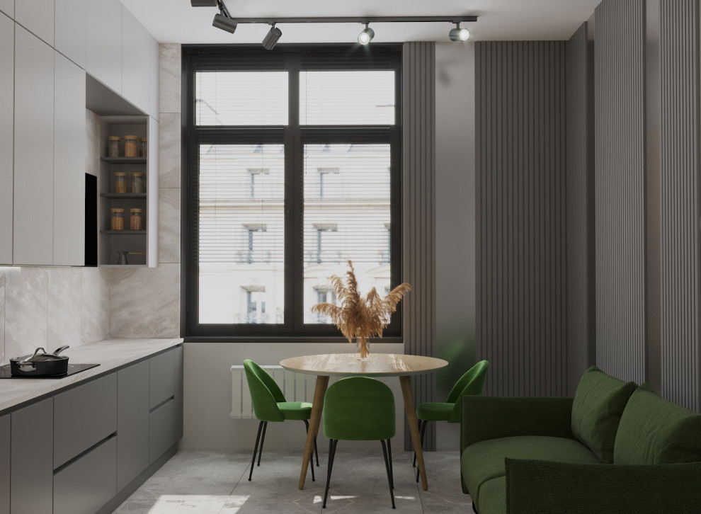 Проект двухкомнатной квартиры в ЖК «Серебряный фонтан» г. Москва