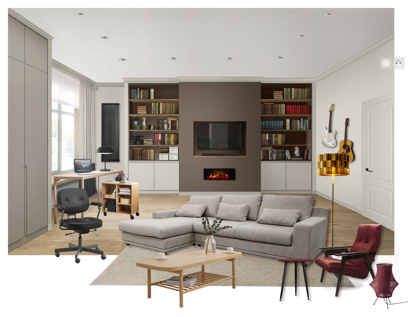 Обложка проекта: ул. Старославянская, Киров, 84 кв.м.