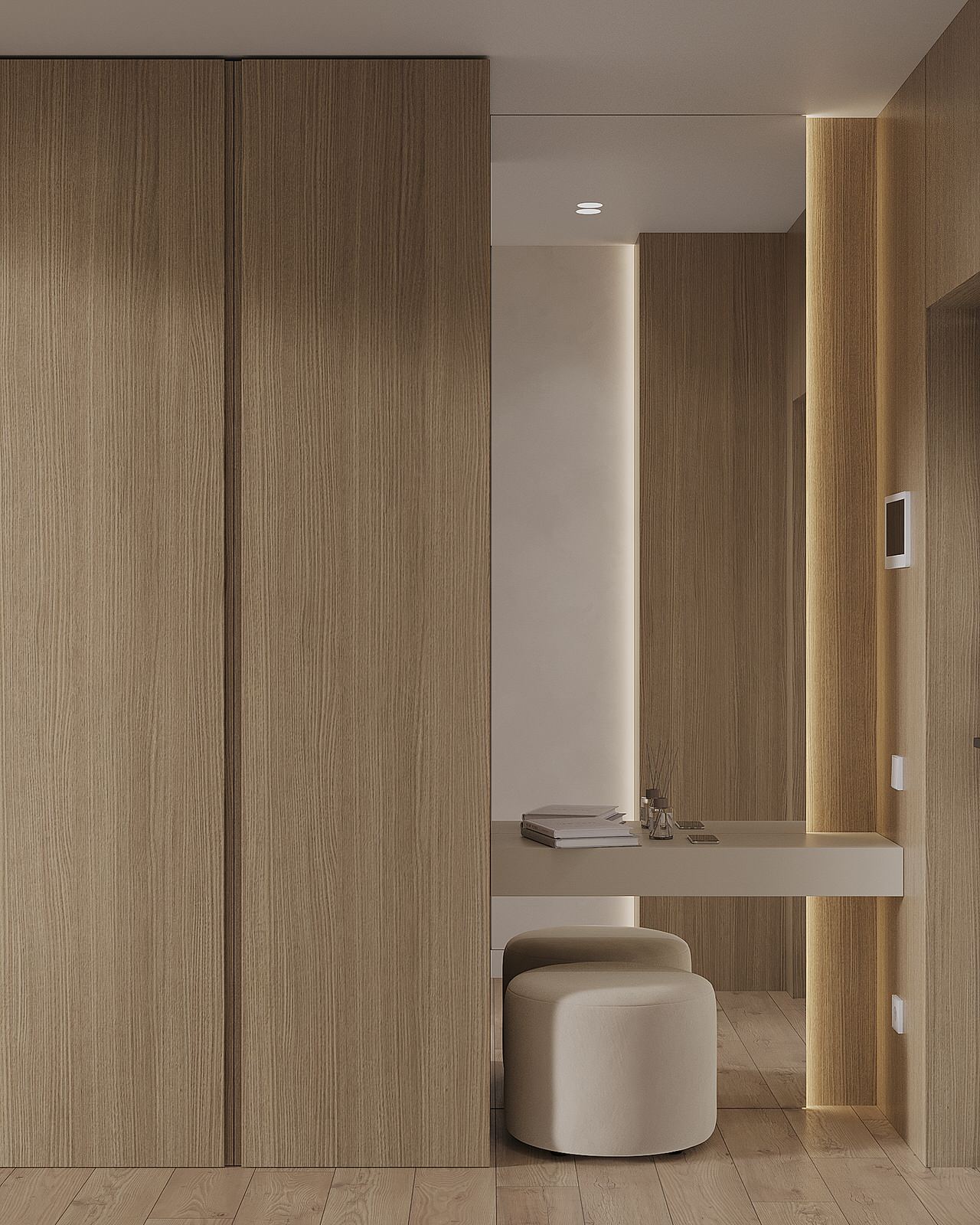 Обложка проекта: "NUDE" -- ЖК Сан Сити, квартира 80 м2