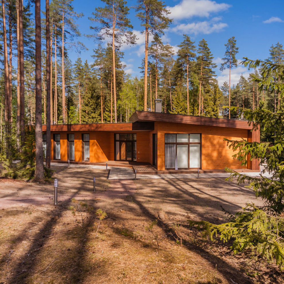 Одноэтажный дом в Репино