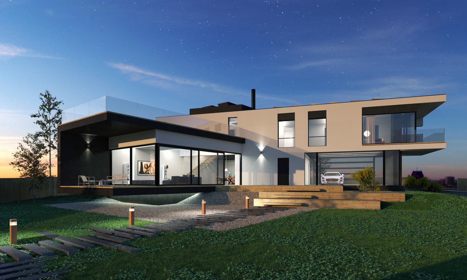 Дом с консолью