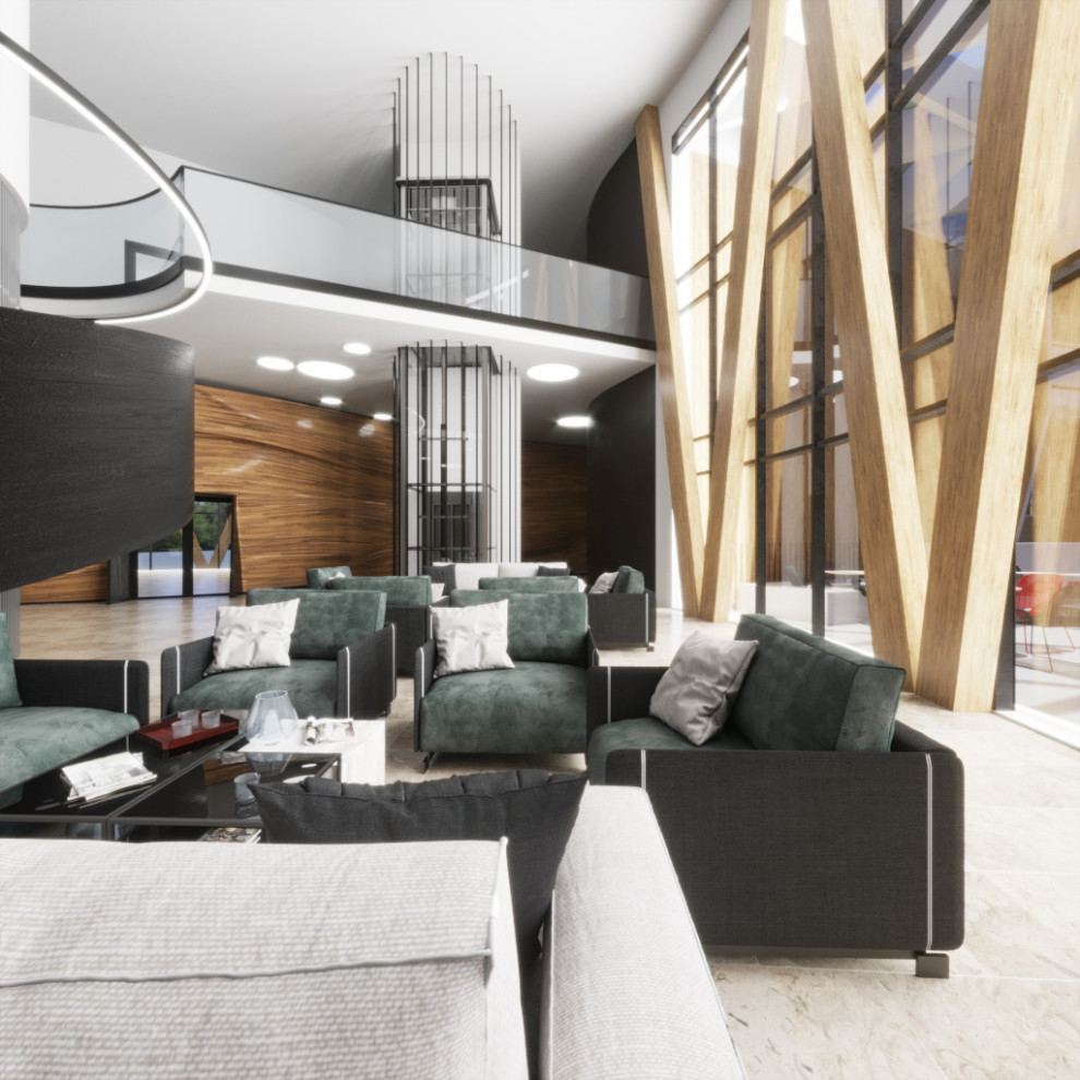 Концепция интерьера гостиницы в Калининграде