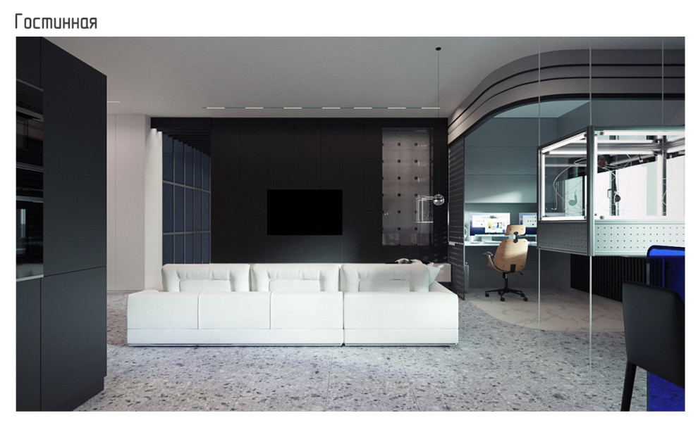 Учебный проект. Хайтек для одинокого мужчины